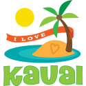 I Love Kauai Hawaii