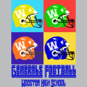 Wooster Football Pop Art