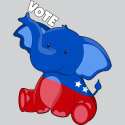 Vote Republican Elephant