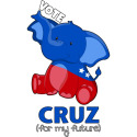 Vote Cruz Elephant