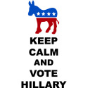 Keep Calm and Vote Hillary