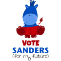 Vote Sanders (baby donkey)