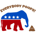 Republicans poop