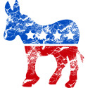 Vintage Democrat Donkey