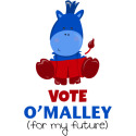Vote O'Malley (baby donkey)