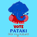 Vote Pataki (for my future) Baby Elephant