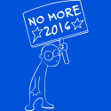 No More in white