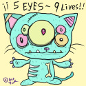 5 Eyed Cat