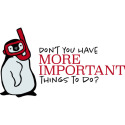Don't You Have More Important Things To Do black
