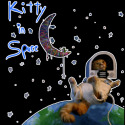 kitty in space t-shirt