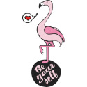 Be Yourself Flamingo