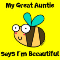 Bee Great Auntie says I'm Beautiful