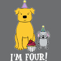 I'm Four Years Old with Dog and Mouse