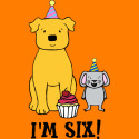 I'm Six Years Old with Dog and Mouse