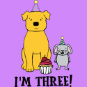 I'm Three Years Old with Dog and Mouse