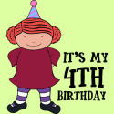 It's My 4th Birthday with Cordelia