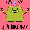 It's My 4th Birthday with The Whatif Monster