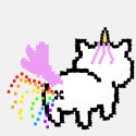 Pixel Unicorn Butt