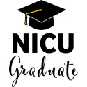 NICU Graduate-Graduation Hat