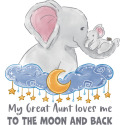 My Great Aunt Loves me to the Moon and Back