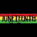 Juneteenth Banner in Red Yellow and Green