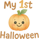 First Halloween Pumpkin