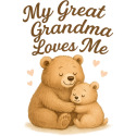 Great Grandma Loves Me
