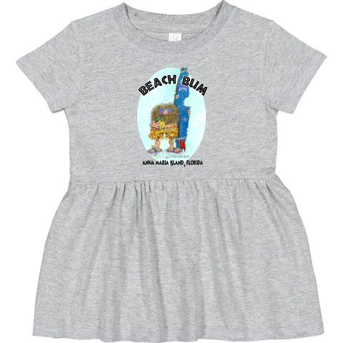 Beach Bum Anna Maria Island Florida Surfer Infant Dress - Heather | Gary  Patterson Apparel